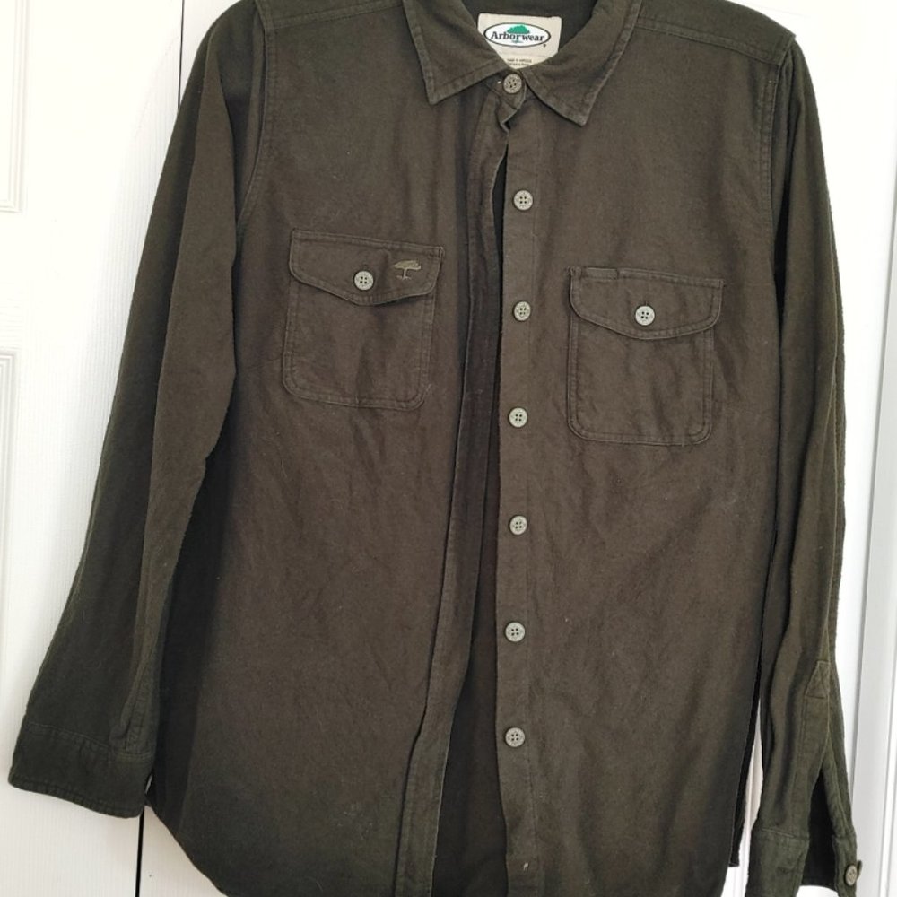 Arbor Wear heavy flannel shirt